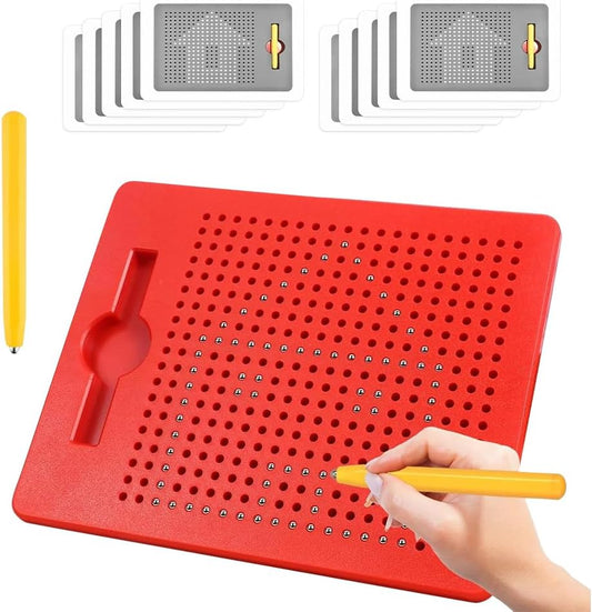 Magnetic Steel Ball Drawing Board Educational Toy For Kids