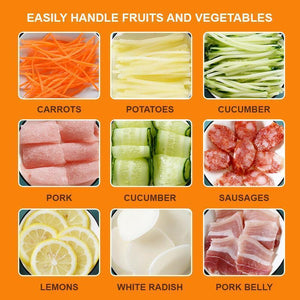 5 In 1 Multifunctional Vegetable Slicer