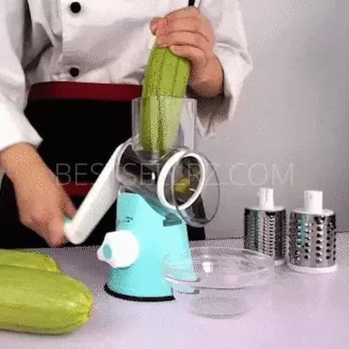 3 In 1 Set Manual Vegetable Slicer Roller Multifunction Vegetable Cutter